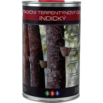 Ředidlo Terpentýn - Terpentýnový olej indický 0,9lt