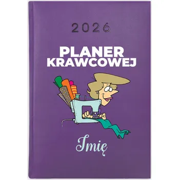 Kalendář Knižní kalendář 2026 A5 FunnyCase fialový