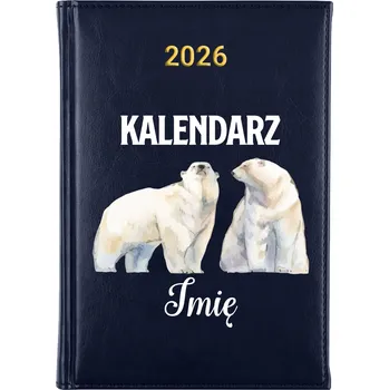 Kalendář Knižkový kalendář 2026 A5 FunnyCase modrý