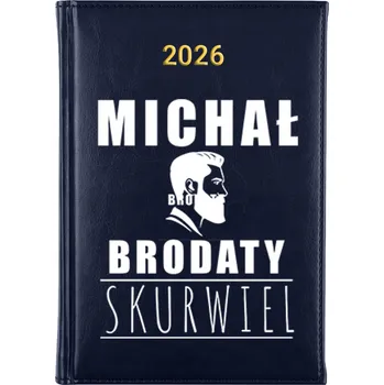 Kalendář Knižkový kalendář 2026 A5 FunnyCase modrý