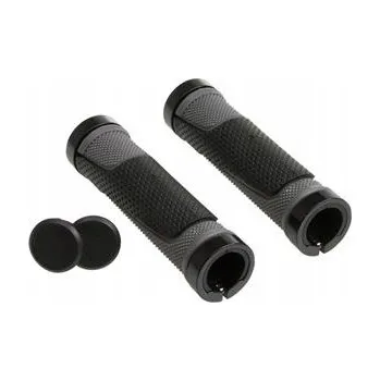 grip Gripy na kolo Kands GRIPY ŘÍDÍTEK FD-A27 ČERNO-ŠEDÉ PRO 130mm 2 OBJÍMKY