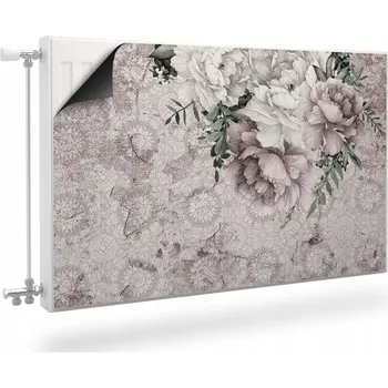 Obraz MAGNETICKÁ podložka Pivoňky Květiny Retro Styl 80x60