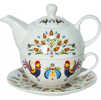 Konvička 400 ml Sada Šálek S Podšálkem 250 ml Konvička na Čaj LIVELLO