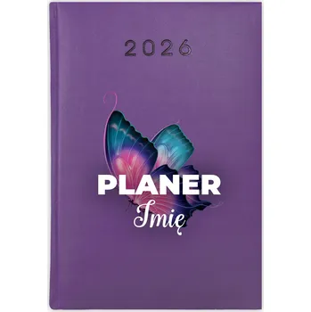 Kalendář Knihový kalendář 2026 A5 fialový