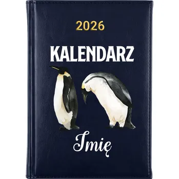 Kalendář Knižkový kalendář 2026 A5 FunnyCase modrý