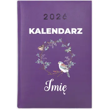 Obraz Knihový kalendář 2026 A5 fialový