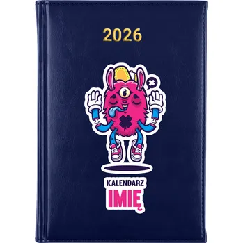 Kalendář Knižní kalendář 2026 A5 modrý