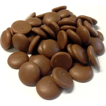 Čokoláda Jemná belgická mléčná čokoláda 36% ve formě peciček - 500g