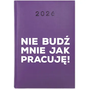 Kalendář Knižní kalendář 2026 A5 FunnyCase fialový