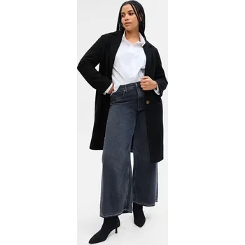 Dámský kabát GAP Dlouhý kabát - Dámské GAP černá 2502630