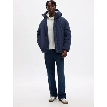 Pánská bunda GAP Zateplená bunda - Pánské GAP modrá 2570456