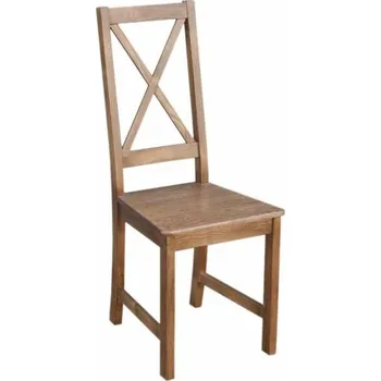 Jídelní židle Slevadoma Jídelní židle dřevěná KT-15 | masiv borovice Barva: Barva bílá