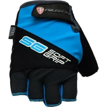 Cyklistické rukavice Cyklistické rukavice POLEDNIK Soft Grip new modrá aqua Velikost: M