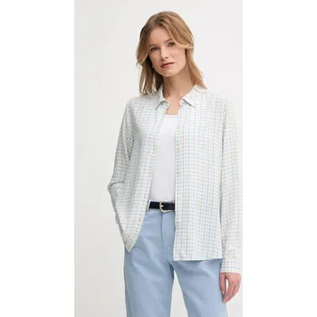 Košile United Colors of Benetton 5T17DQ0AZ modrá 50A, vel. M