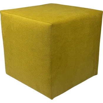 Taburet Taburet čalouněný Max Mebels oranžový