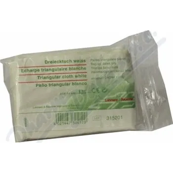 Šátek trojcípý bavlna LR