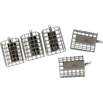 Suretti Krmítko hranaté s obratlíkem 10g 33x20x39mm 5ks