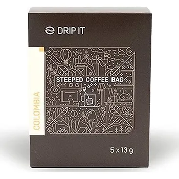 Káva Drip it Steeped Bags Colombia Sierra Nevada 5 × 13 g