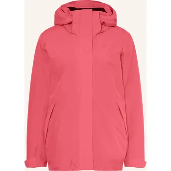 Schöffel Dámská Bunda Tamina 2 V 1, červená / černá, 48