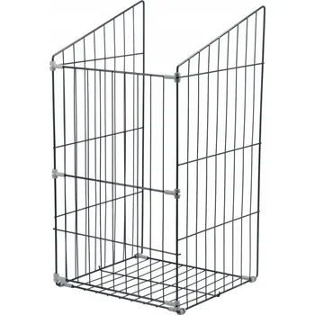 Koš na prádlo KOŠ NA PRÁDLO ŠEDÝ UPEVŇOVACÍ NA DVÍŘKA SKŘÍŇKY 50