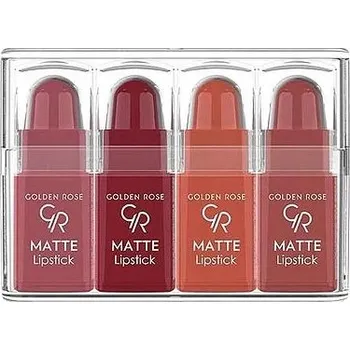 Přípravek na rty Rtěnka Golden Rose vícebarevný mix 03 matná v tyčince 4 g