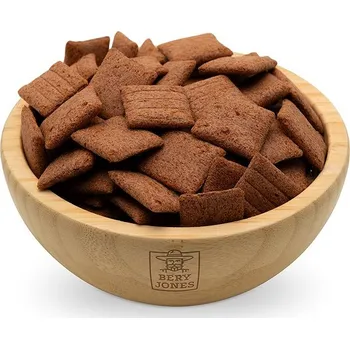 Bery Jones Křehké polštářky s lískooříškovou náplní bezlepkové zdroj vlákniny 500g