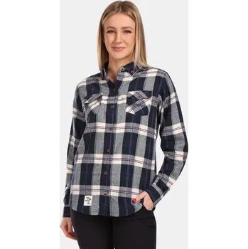 Dámské oblečení Dámská košile KILPI FLANNY-W VL0370KI MODRÁ 46
