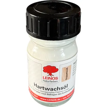 Olej na dřevo LEINOS 290.101 - Tvrdovoskový olej sytě bílý 30ml