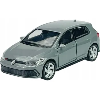 autíčko WELLY VW VOLKSWAGEN GOLF 8 VIII GTI ŠEDÝ 1:34 NOVÝ KOVOVÝ MODEL