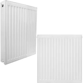 Radiátor Ocelový panelový radiátor Invena 829 W bílý 500 x 600 x 104 mm - boční připojení
