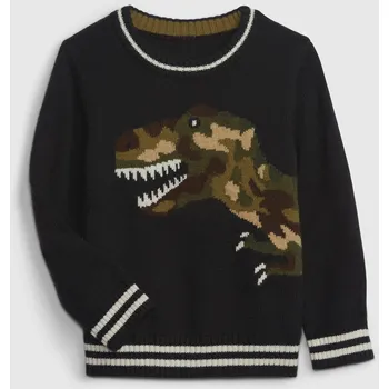 Dívčí svetr GAP Dětský svetr dino - Kluci GAP černá 2501773