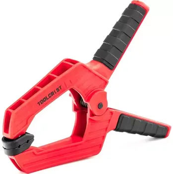 Truhlářská svěrka Pružinová svorka TOOLCREST - 10 cm