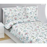 Bellatex Povlečení krepové Pomněnka Modrá,Žlutá,Červená, rozměr 140x220, 70x90 cm