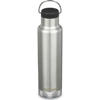Termohrnek Klean Kanteen termolahev Insulated Classic 592ml Loop Cap brushed stainless