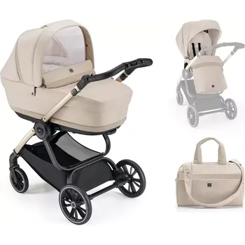 Kočárek Cam SET Podvozek Techno + Barevný komplet MILANO Col.V93S+Col.554