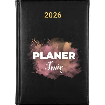 Kalendář Knižkový kalendář 2026 A5 černý