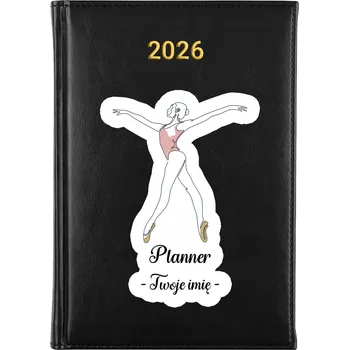 Diář Knižkový kalendář 2026 A5 černý