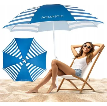 Stínicí technika Plážový slunečník Aquastic Ombrelo AQS-OMB001 160 cm, modrý