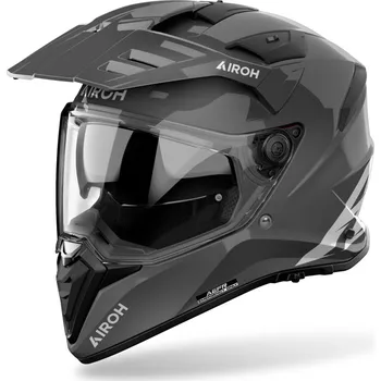 Helma na motorku přilba BANDIT Color, AIROH (tmavě šedá lesklá) 2026