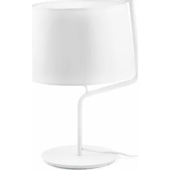 Faro Berni E27 stolní svítidlo Bílá
