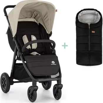 Kočárek PETITE&MARS Kočárek sportovní Airwalk + PETITE&MARS fusak Jibot ZDARMA Sahara Beige