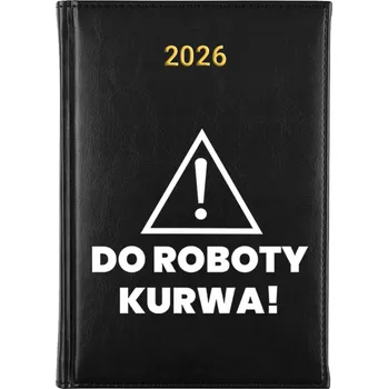Kalendář Knižní kalendář 2026 A5 FunnyCase černý