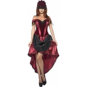 Karnevalový kostým Karneval Kostým Tajemná dáma svůdnice L