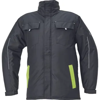 pracovní bunda Cerva Max Vivo Pánská zimní bunda 03310037 černá/žlutá XXL