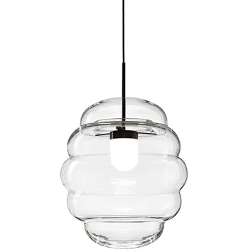 Bomma Blimp LED skleněné závěsné svítidlo Čirá / 450mm