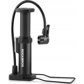 pumpička Nožní hustilka na kolo s manometrem 7 bar Rockbros 4522LBK