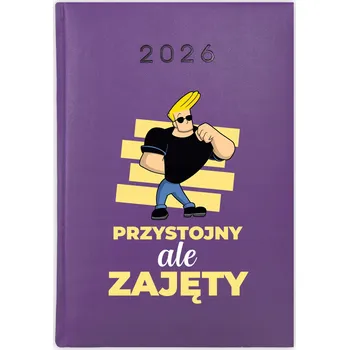 Kalendář Knihový kalendář 2026 A5 fialový