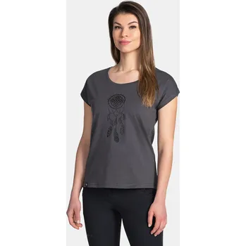 Dámské tričko Dámské triko KILPI ROANE-W TL0370KI TMAVĚ ŠEDÁ 38