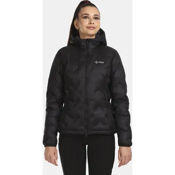 Dámská péřová bunda KILPI ALBERTA-W UL0134KI ČERNÁ 46