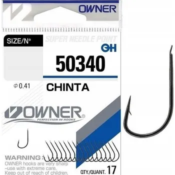 Rybářský háček Háčky na zem, plovoucí, s protihrotem Owner 50340 Chinta 17 ks